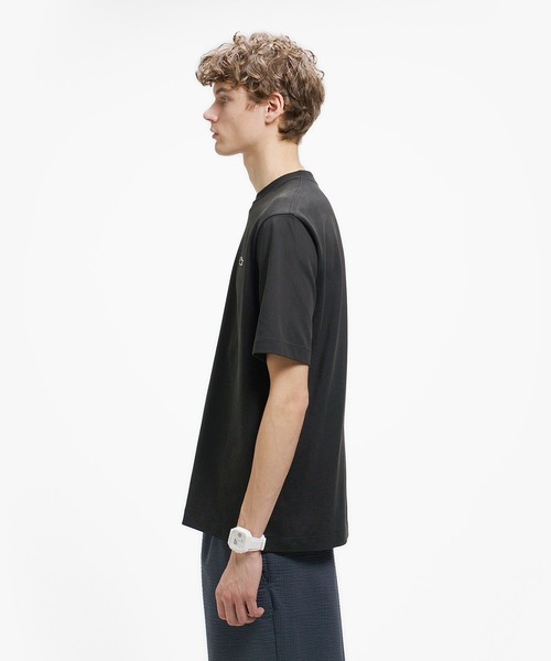 LACOSTE（ラコステ）の「二層構造 消臭 速乾 UVカット ワンポイント アウトラインロゴクルーネック半袖Tシャツ（Tシャツ/カットソー・メンズ・ホワイト/ブラック/グレイッシュブルー/オフホワイト/ピンク・3/6/5/4/2）」の21枚目の写真