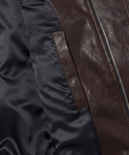 IDWS(アイドンワナセル)の「Misty Leather Blouson Brown(ライダースジャケット・レディース・その他・1/2)」の17枚目の写真