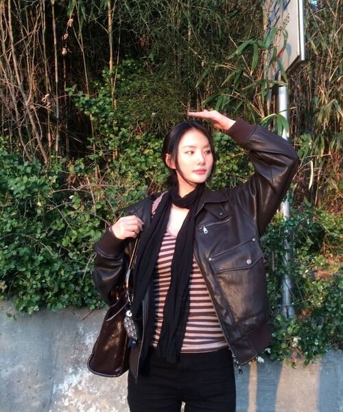 IDWS(アイドンワナセル)の「Misty Leather Blouson Brown(ライダースジャケット・レディース・その他・1/2)」の7枚目の写真