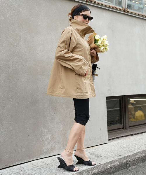 Deuxieme Classe(ドゥーズィエムクラス)の「【CALUX/キャラクス】STAND UP COLLAR JACKET(その他アウター・レディース・ベージュ・FREE)」の7枚目の写真