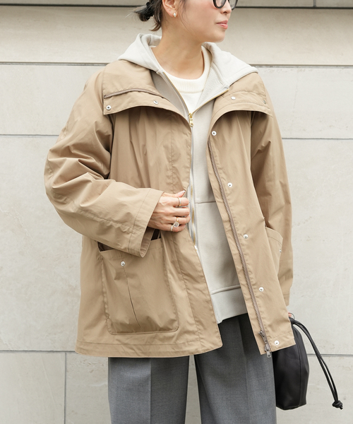 CALUX/キャラクス】STAND UP COLLAR JACKET（その他アウター