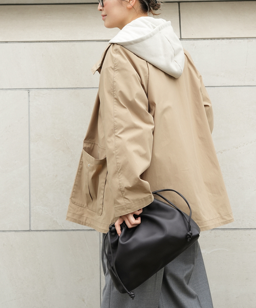 Deuxieme Classe(ドゥーズィエムクラス)の「【CALUX/キャラクス】STAND UP COLLAR JACKET(その他アウター・レディース・ベージュ・FREE)」の12枚目の写真