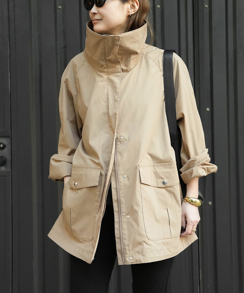 Deuxieme Classe(ドゥーズィエムクラス)の「【CALUX/キャラクス】STAND UP COLLAR JACKET(その他アウター・レディース・ベージュ・FREE)」の15枚目の写真