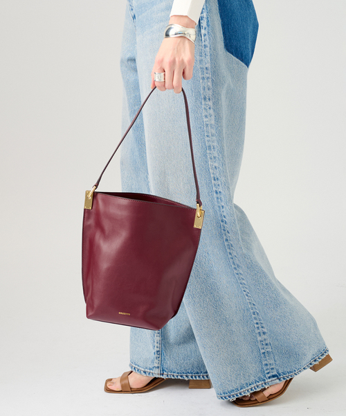 ORSETTO（オルセット）の「ORSETTO オルセット RACCOLTO 1561250017（ショルダーバッグ・レディース・ブラック/レッド・FREE）」の2枚目の写真