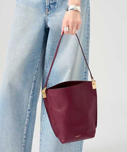 ORSETTO（オルセット）の「ORSETTO オルセット RACCOLTO 1561250017（ショルダーバッグ・レディース・ブラック/レッド・FREE）」の13枚目の写真