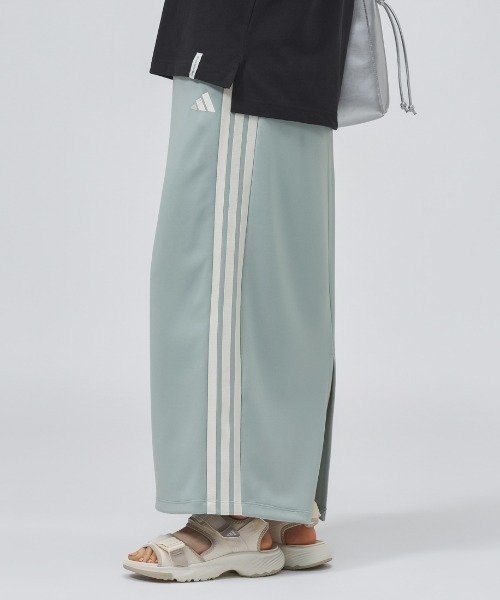 adidas(アディダス)の「アディダス adidas スリーストライプス DK アイライン スカート(スカート・レディース・グリーン・S/M/L)」の7枚目の写真