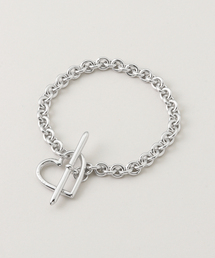 BASICKS（ベイシックス）の「BASICKS / ベイシックス Heart Bracelet (Small Link)（ブレスレット）」