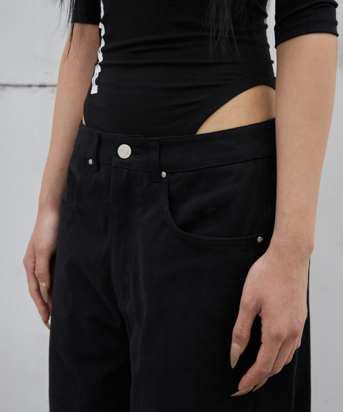 41PRAY（サイルプレイ）の「Multi-Panel Pants / Black（その他パンツ・レディース・ブラック・2/1）」の6枚目の写真
