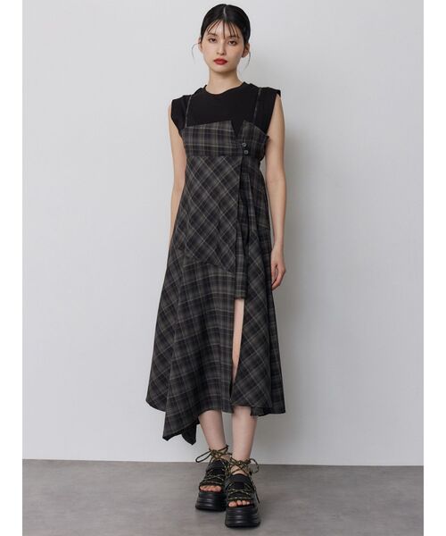 MURUA(ムルーア)の「【接触冷感】フレンチスリーブトップス 夏服(Tシャツ/カットソー・レディース・レッド/ホワイト/モカ/ブラック・FREE)」の6枚目の写真