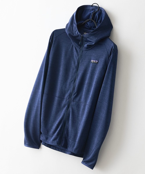 ragged mountain(ラギットマウンテン)の「【RAGGED MOUNTAIN/ラギットマウンテン】【UVカット・吸水速乾】TILTON/ティルトン 抗菌防臭 フルジップパーカー ラッシュガード レジャー・日焼け対策に(パーカー・メンズ・ブルー/ターコイズブルー/ライトグレー/スミクロ/グレー/ブラック・LARGE/MEDIUM/X-LARGE)」の6枚目の写真