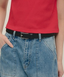 eL | 【eL】Tileted Square Buckle Belt/645573(ベルト)