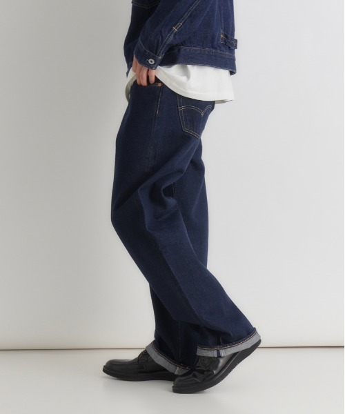 Levi's(リーバイス)の「Levi's(リーバイス)【メンズ】「501」ルーズ(デニムパンツ・メンズ・ダークインディゴブルー・32inch/28inch/29inch/30inch/36inch/31inch/33inch/34inch)」の3枚目の写真