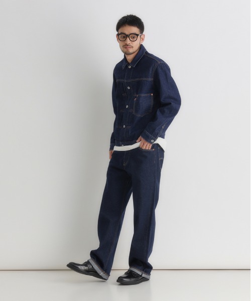 Levi's(リーバイス)の「Levi's(リーバイス)【メンズ】「501」ルーズ(デニムパンツ・メンズ・ダークインディゴブルー・32inch/28inch/29inch/30inch/36inch/31inch/33inch/34inch)」の5枚目の写真