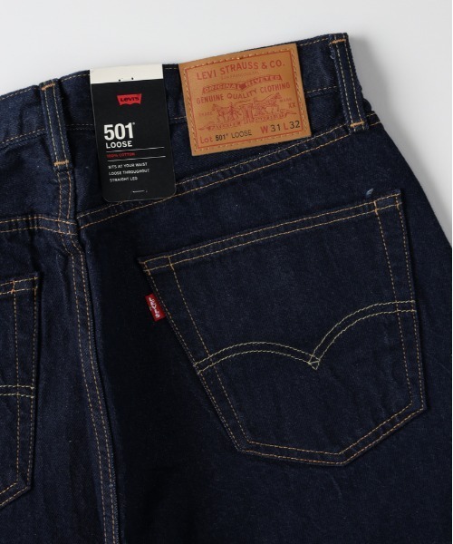 Levi's(リーバイス)の「Levi's(リーバイス)【メンズ】「501」ルーズ(デニムパンツ・メンズ・ダークインディゴブルー・32inch/28inch/29inch/30inch/36inch/31inch/33inch/34inch)」の10枚目の写真