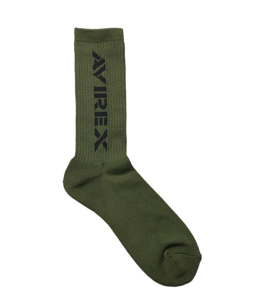 AVIREX(アヴィレックス)の「●AVIREX●Standard Logo Jacquard 3P Socks(ソックス/靴下・メンズ・その他・25-27)」の6枚目の写真