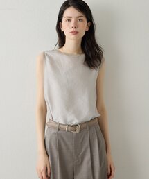 Drawing Numbers（ドローイング ナンバーズ）の「【Drawing Numbers】シャイニーシースルーノースリーブブラウス（シャツ/ブラウス）」