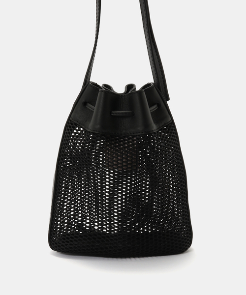 Spick & Span（スピックアンドスパン）の「LORISTELLA / ロリステッラ メッシュショルダー（クラッチバッグ・レディース・ベージュ/ブラック・FREE）」の8枚目の写真