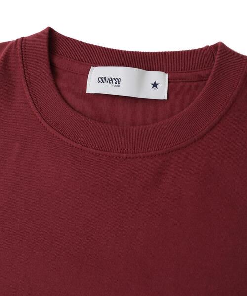 CONVERSE TOKYO(コンバーストウキョウ)の「SPINDLE LOGO TEE(Tシャツ/カットソー・レディース・ピンク/ホワイト/ブラック/ブルー/バーガンディー・SMALL/MEDIUM)」の18枚目の写真