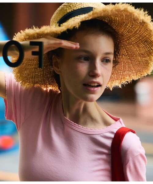 PETIT BATEAU（プチバトー）の「ポワンココット半袖Ｔシャツ（Tシャツ/カットソー・レディース・カーキ/ライトピンク/ライトグリーン・XX-SMALL/LARGE/X-SMALL/SMALL/MEDIUM）」の9枚目の写真