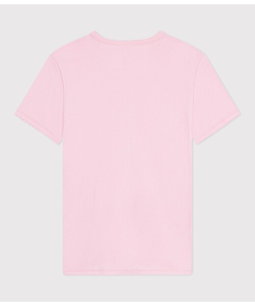 PETIT BATEAU（プチバトー）の「ポワンココット半袖Ｔシャツ（Tシャツ/カットソー・レディース・カーキ/ライトピンク/ライトグリーン・XX-SMALL/LARGE/X-SMALL/SMALL/MEDIUM）」の11枚目の写真