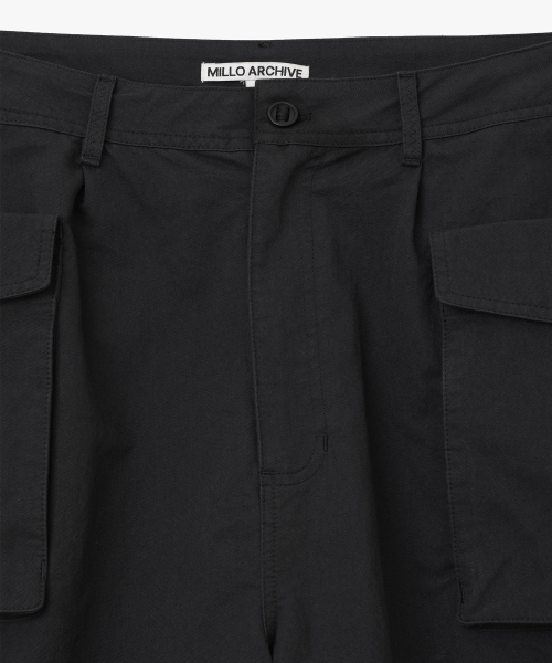 Millo Archive（ミロ アーカイブ）の「ノードハーフパンツ [ブラック]（その他パンツ・メンズ・その他・LARGE/X-LARGE/MEDIUM）」の2枚目の写真