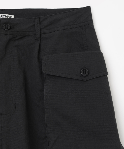 Millo Archive（ミロ アーカイブ）の「ノードハーフパンツ [ブラック]（その他パンツ・メンズ・その他・LARGE/X-LARGE/MEDIUM）」の3枚目の写真