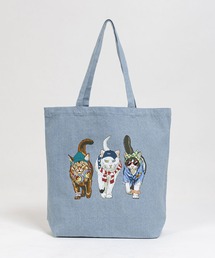 CORISCO（コリスコ）の「デニム アニマル柄トートバッグ（トートバッグ）」