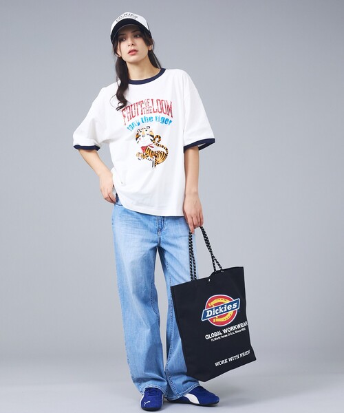 FRUIT OF THE LOOM(フルーツオブザルーム)の「【FRUIT OF THE LOOM/フルーツ・オブ・ザ・ルーム】KELLOGGS RINGER T/ケッロッグスリンガーTシャツ/ユニセックス【WEB限定】(Tシャツ/カットソー・メンズ・ホワイト・M/L)」の4枚目の写真