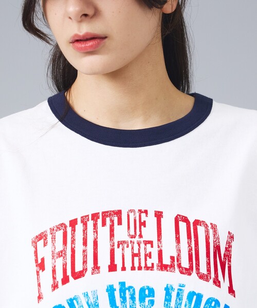 FRUIT OF THE LOOM(フルーツオブザルーム)の「【FRUIT OF THE LOOM/フルーツ・オブ・ザ・ルーム】KELLOGGS RINGER T/ケッロッグスリンガーTシャツ/ユニセックス【WEB限定】(Tシャツ/カットソー・メンズ・ホワイト・M/L)」の7枚目の写真
