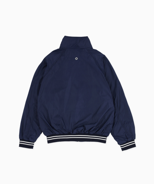HELLO SUNRISE(ハローサンライズ)の「HS Nylon Blouson_Navy(ブルゾン・レディース・ネイビー・SMALL/MEDIUM/LARGE)」の2枚目の写真