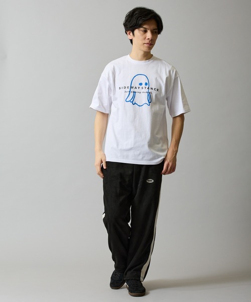 En serio TOKYO(エンソリオトーキョー)の「【SIDEWAYSTANCE】オバケ半袖Tシャツ 70711(Tシャツ/カットソー・メンズ・オートミール/ブラック/ホワイト・MEDIUM/SMALL/X-LARGE/LARGE)」の10枚目の写真