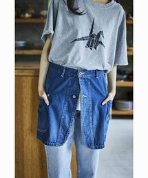 orSlow | デニム オーバーラップスカート WOMEN