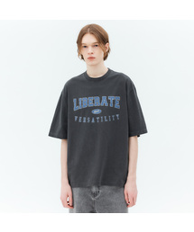 ピグメントレタリングオーバーサイズTシャツ MYTS3150