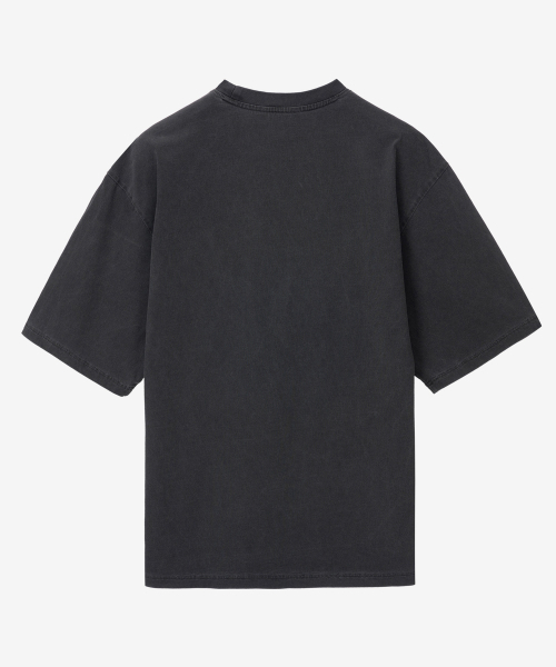 MINDBRIDGE(マインドブリッジ)の「ピグメントレタリングオーバーサイズTシャツ MYTS3150(Tシャツ/カットソー・メンズ・ダークグレー・100/110/95/105)」の5枚目の写真