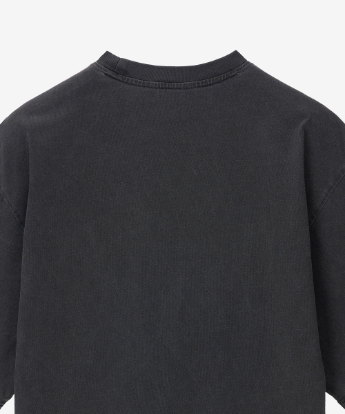 MINDBRIDGE(マインドブリッジ)の「ピグメントレタリングオーバーサイズTシャツ MYTS3150(Tシャツ/カットソー・メンズ・ダークグレー・100/110/95/105)」の7枚目の写真