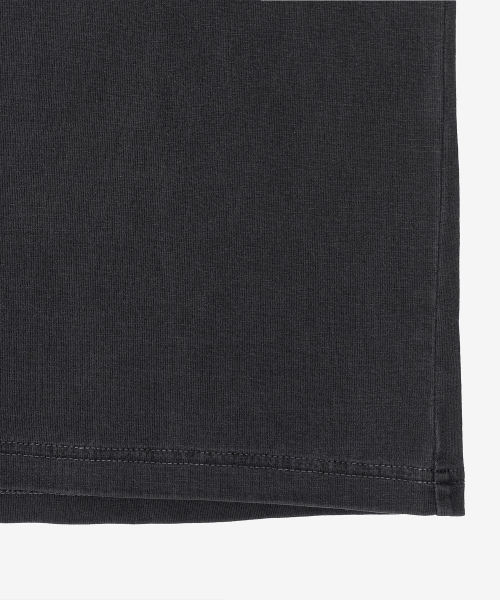 MINDBRIDGE(マインドブリッジ)の「ピグメントレタリングオーバーサイズTシャツ MYTS3150(Tシャツ/カットソー・メンズ・ダークグレー・100/110/95/105)」の8枚目の写真