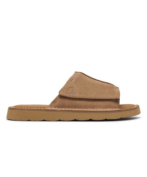Clarks(クラークス)の「クラークス メンズ Solsbury Slide ソールズベリースライド サンダル(サンダル・メンズ・ブラック/サンドベージュ・9/8/7/6)」の2枚目の写真
