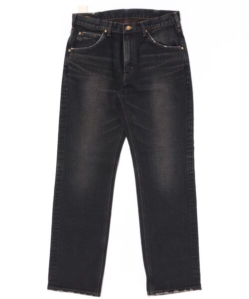 Lee（リー）の「Lee/リー AMERICAN RIDERS 101Z ストレートジーンズ 【ブラウンオーバーダイ】セットアップ対応（デニムパンツ・メンズ・ブラウン・30/34/28/32/36）」の16枚目の写真