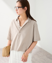 LOEFF/ロエフ 別注リネンコットンポロシャツ