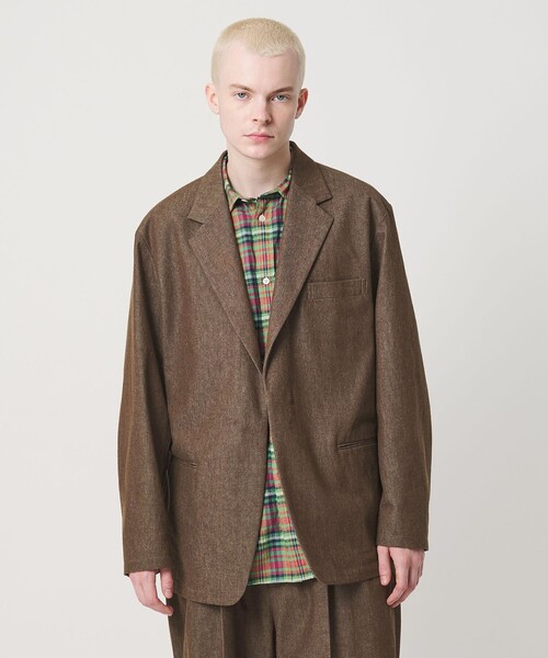 UNITED ARROWS & SONS＞ CLR/DENIM MAGNET JACKET/テーラード