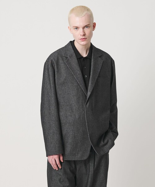 UNITED ARROWS & SONS＞ CLR/DENIM MAGNET JACKET/テーラード