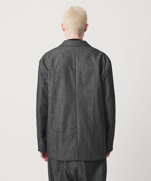 UNITED ARROWS & SONS（ユナイテッドアローズアンドサンズ）の「＜UNITED ARROWS & SONS＞ CLR/DENIM MAGNET JACKET/テーラードジャケット（テーラードジャケット・メンズ・ダークブラウン/ブラック・S/L/XL/M）」の9枚目の写真