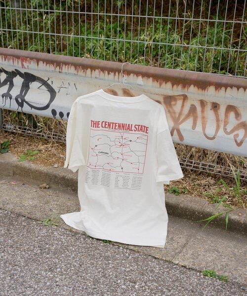 WHIMSIC（ウィムジック）の「【UNISEX】JOURNEY BIG TEE（Tシャツ/カットソー・メンズ・ホワイト系その他/ホワイト系その他2・FREE）」の2枚目の写真