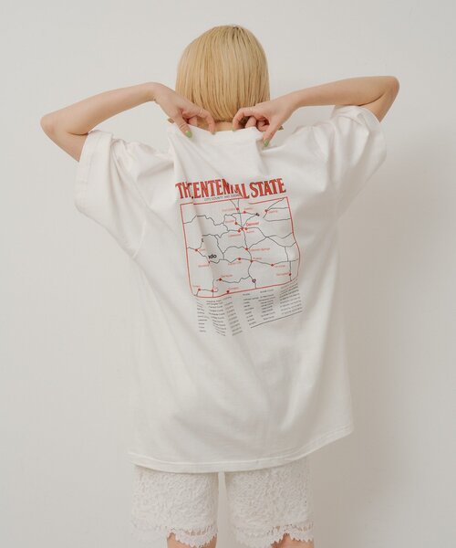 WHIMSIC（ウィムジック）の「【UNISEX】JOURNEY BIG TEE（Tシャツ/カットソー・メンズ・ホワイト系その他/ホワイト系その他2・FREE）」の10枚目の写真