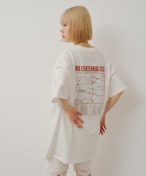 WHIMSIC（ウィムジック）の「【UNISEX】JOURNEY BIG TEE（Tシャツ/カットソー・メンズ・ホワイト系その他/ホワイト系その他2・FREE）」の9枚目の写真
