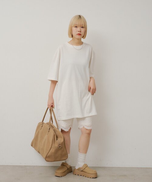 WHIMSIC（ウィムジック）の「【UNISEX】JOURNEY BIG TEE（Tシャツ/カットソー・メンズ・ホワイト系その他/ホワイト系その他2・FREE）」の6枚目の写真
