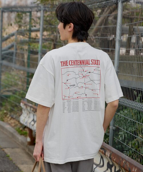 WHIMSIC（ウィムジック）の「【UNISEX】JOURNEY BIG TEE（Tシャツ/カットソー・メンズ・ホワイト系その他/ホワイト系その他2・FREE）」の5枚目の写真