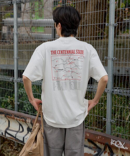 WHIMSIC（ウィムジック）の「【UNISEX】JOURNEY BIG TEE（Tシャツ/カットソー・メンズ・ホワイト系その他/ホワイト系その他2・FREE）」の4枚目の写真