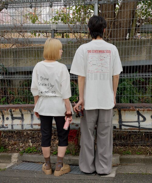 WHIMSIC（ウィムジック）の「【UNISEX】JOURNEY BIG TEE（Tシャツ/カットソー・メンズ・ホワイト系その他/ホワイト系その他2・FREE）」の20枚目の写真