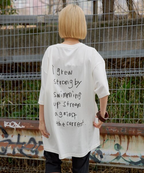 WHIMSIC（ウィムジック）の「【UNISEX】JOURNEY BIG TEE（Tシャツ/カットソー・メンズ・ホワイト系その他/ホワイト系その他2・FREE）」の17枚目の写真